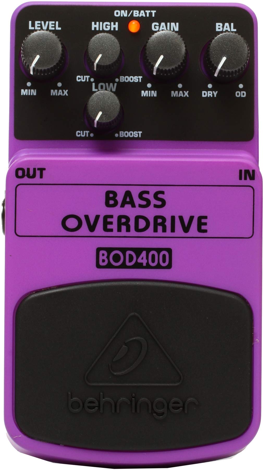 Behringer BOD400 Bass Effects Pedal Overdrive Equalizer фиолетовый