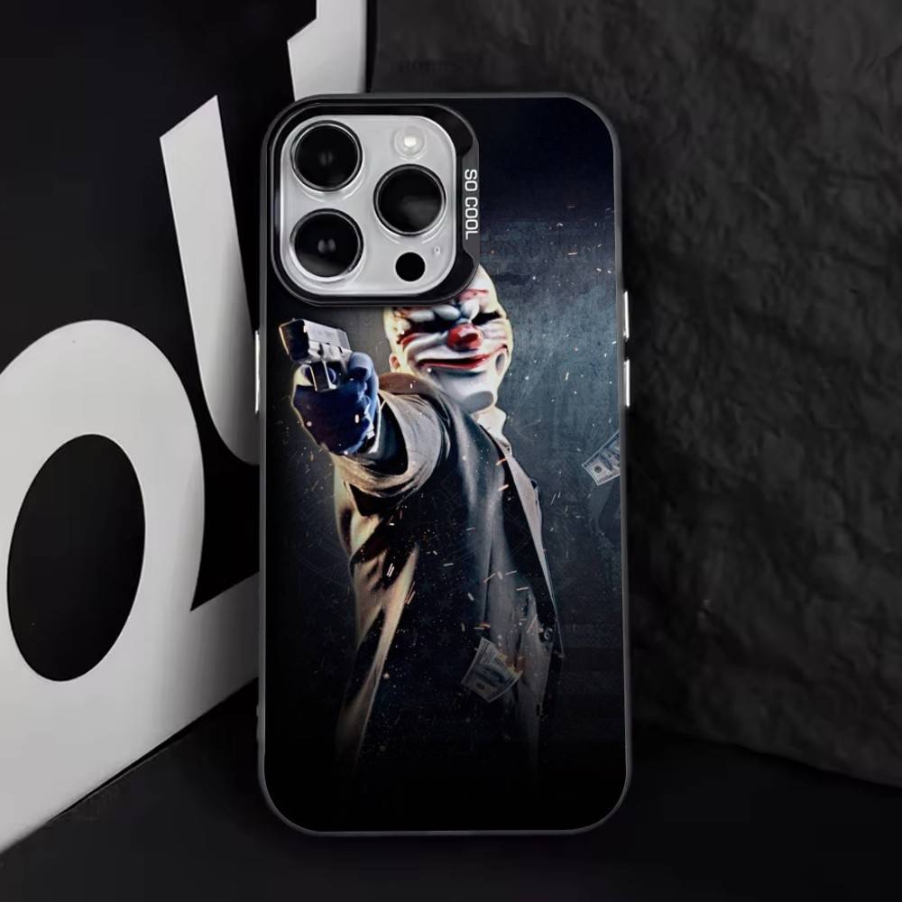 Gehaltstag Handyhülle Für iPhone 17,16,15,14,13,12,11 Plus,Pro Max,XS,Bunte Silberne Schwarze Hülle