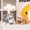 Sloth Husky Plush Lying Animal Pig Panda Stuffed Animal Doll Raccoon Bear Plush  Home Decor