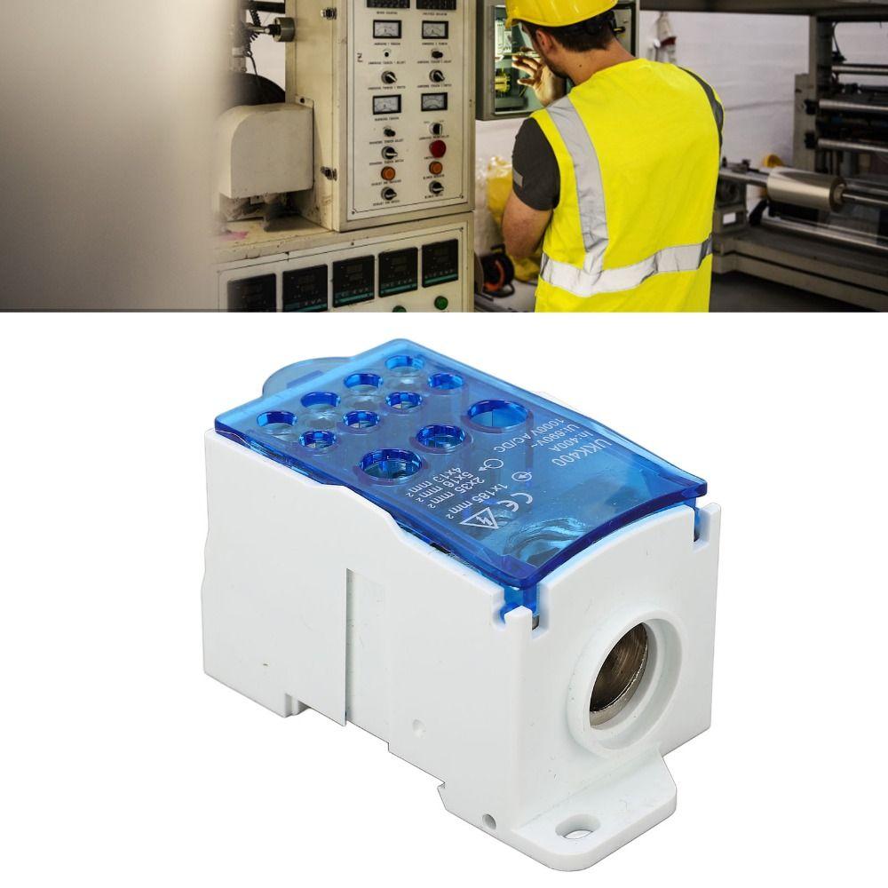 690V Terminal Block Junction Box 400A Red Blue Yellow Green Universal Power Distribution Power Distribution Box