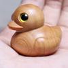 Mini-Entenfiguren Lustige Ente Handgefertigte Holzstatue Gartendekoration Haus Büro Schreibtisch Dekor Geschenke Souvenirs
