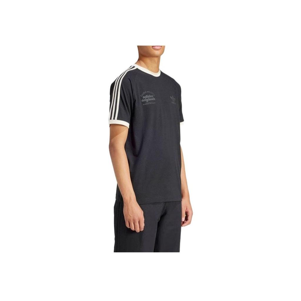adidas Graphic Cali T-Shirt Black Men Streetwear IS1413