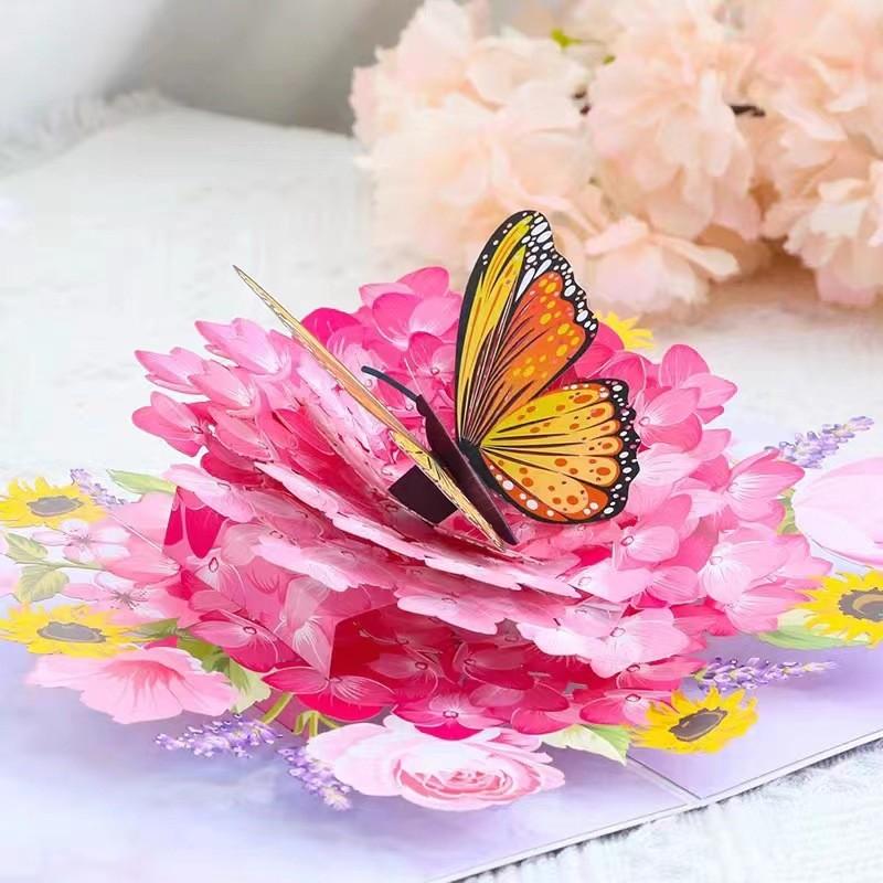 Mothers Day 3d Popup Card With Envelope For Teachers And Loved Ones