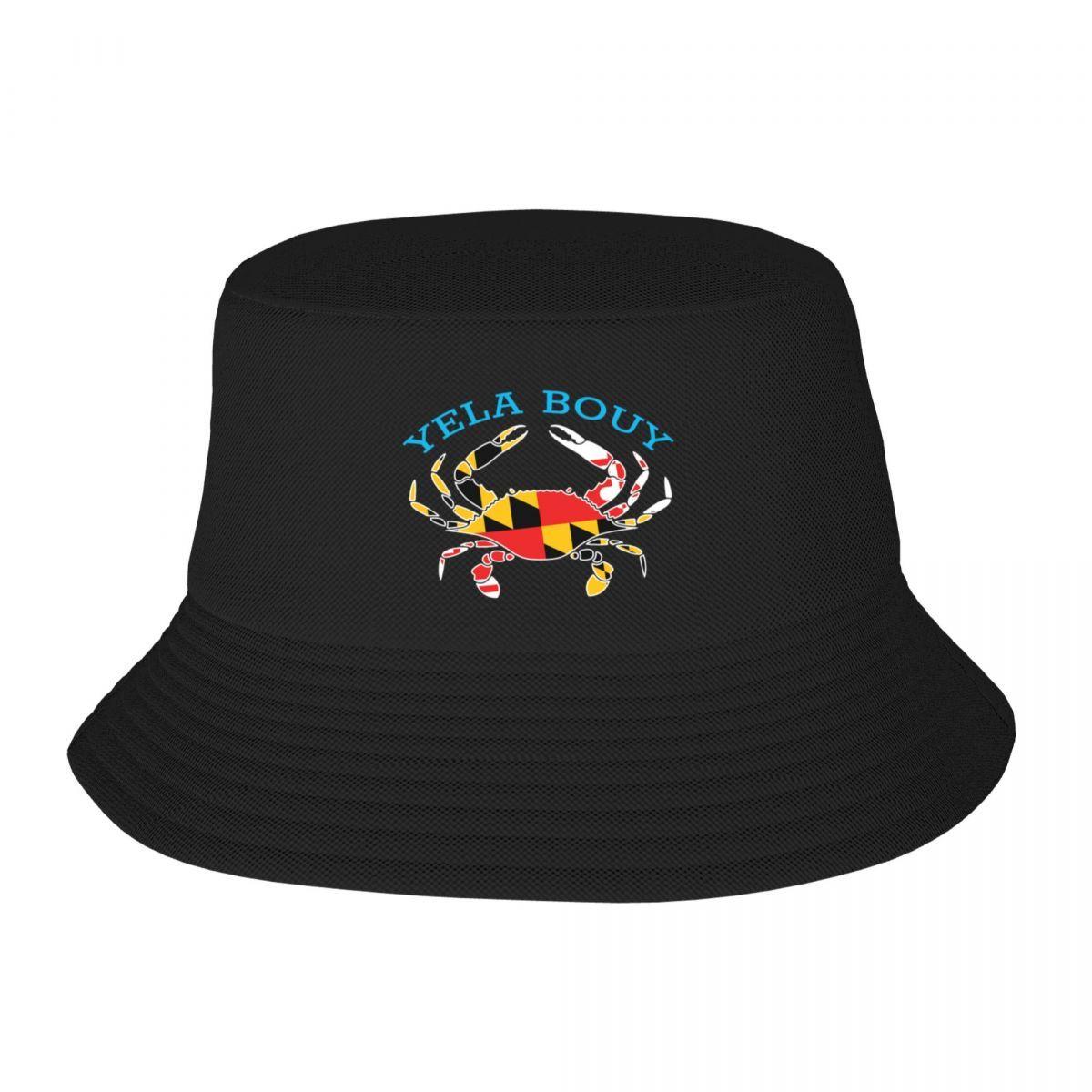NEW Yela Bouy Crab Company Bucket Hat Fluffy Hat Visor Fishing Caps Womens Cap Unisexs
