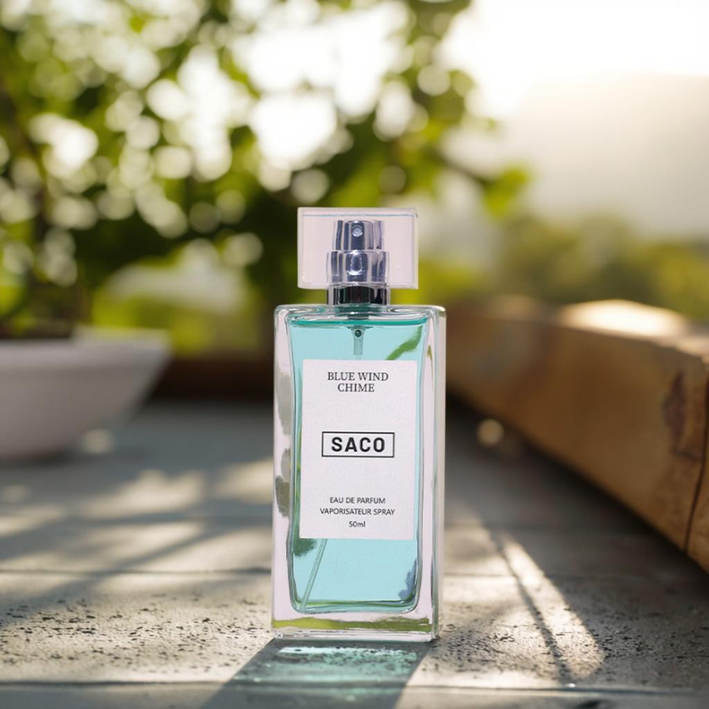 Blue Wind Chime Unisex 50ml Spray Niche Perfume Long-Lasting Fresh Light Floral 50 ml