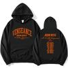 A LITTLE VENGEANCE Tour 2026 Hoodies Sängerin Jessie Reyez Design Print Sweatshirt Langarm Mode Kapuzenpullover Lässiges Oberteil