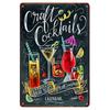 Vintage Metal Tin Signs, Cocoa Sweet Tea Time, Cooking Wall Art, Painting, Bar, Pub, Cafe, Kitchen Decor, Cocktail Retro Plaq