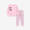 Mädchen Kleinkind Frühling Langarm Hose Set Mit Schleife Für Kinder