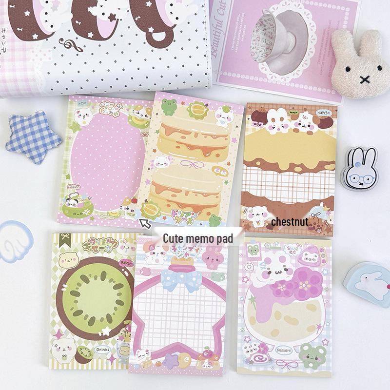 Cute Puppy Sticky Notes Notebook for Students & Planners