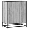 Sideboard Gray Sonoma 62 X 35 X 76 Cm Particleboard