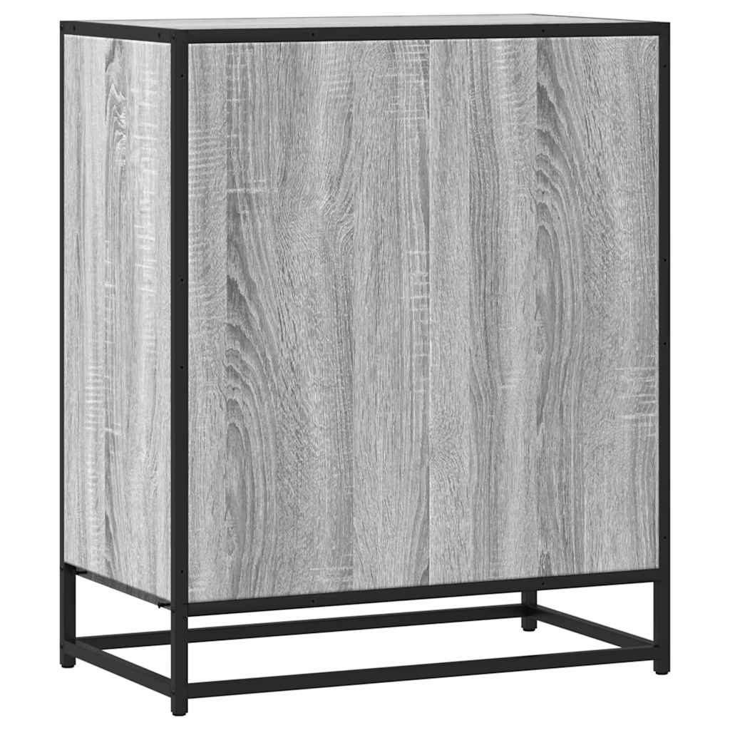 Sideboard Gray Sonoma 62 X 35 X 76 Cm Particleboard