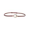 New Adjustable Women's Circle Buckle Belt, Thin Belt, Sweet Dress, Belt Buckle, Versatile Hook Buckle