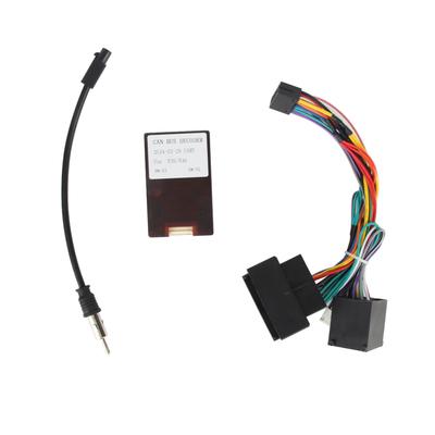 Auto-Stromkabel, Audio-Kabelbaum-Adapter mit Canbus-Box, Ersatz für F30F10X5E46E39E53