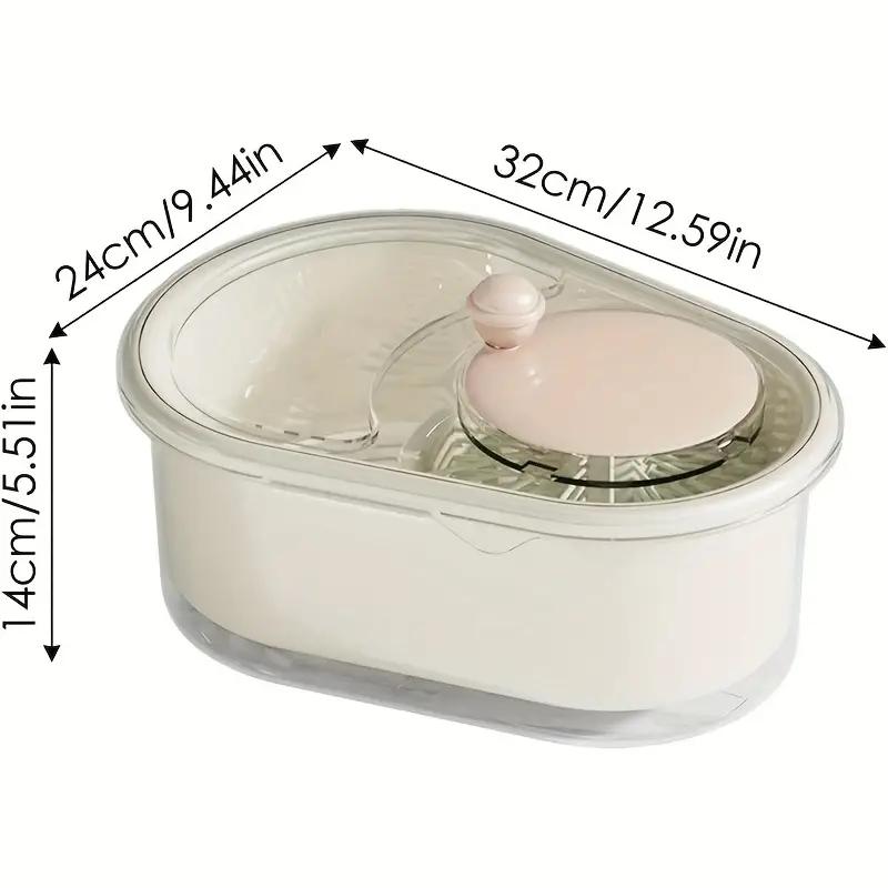 Multifunctional Large Capacity Hand-cranked Fruit and Vegetable Washer Kitchen Vegetable Fruit and Vegetable Household Fruit Artifact