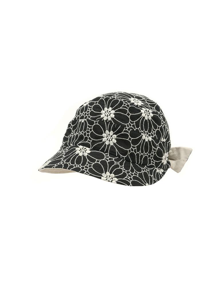 Poejidam Lucy Knot Bucket Hat In Blackbeige