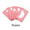OWOSC 50/100PCS Wholesale Hydrogel Gel Eye Patches for Eyelash Extension Eyepads Eyelash Patch Lash Extension Mask Eyepad Makeup