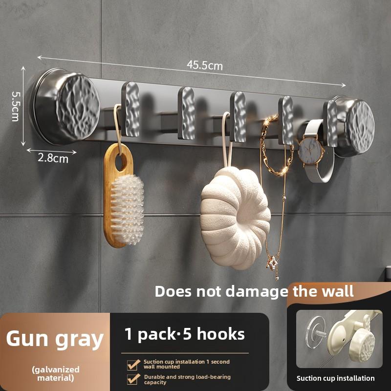 Strong Suction Cup Hook, No Punching, No Trace Behind the Bathroom Door, Rotating Viscose On the Wall, Bathroom Towel Hanging Clothes, Adhesive Hook
