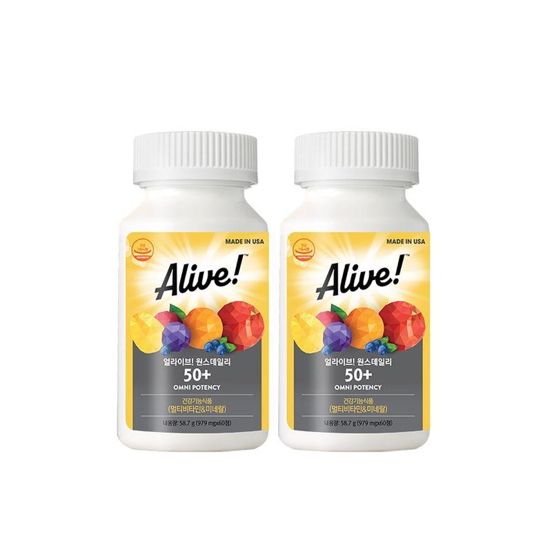 Alive Once Daily Multivitamin 50+ Gift Set