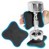 1 Pair Rubber Grip Pads For Weightlifting Gym Workout Gloves Eliminate Hand