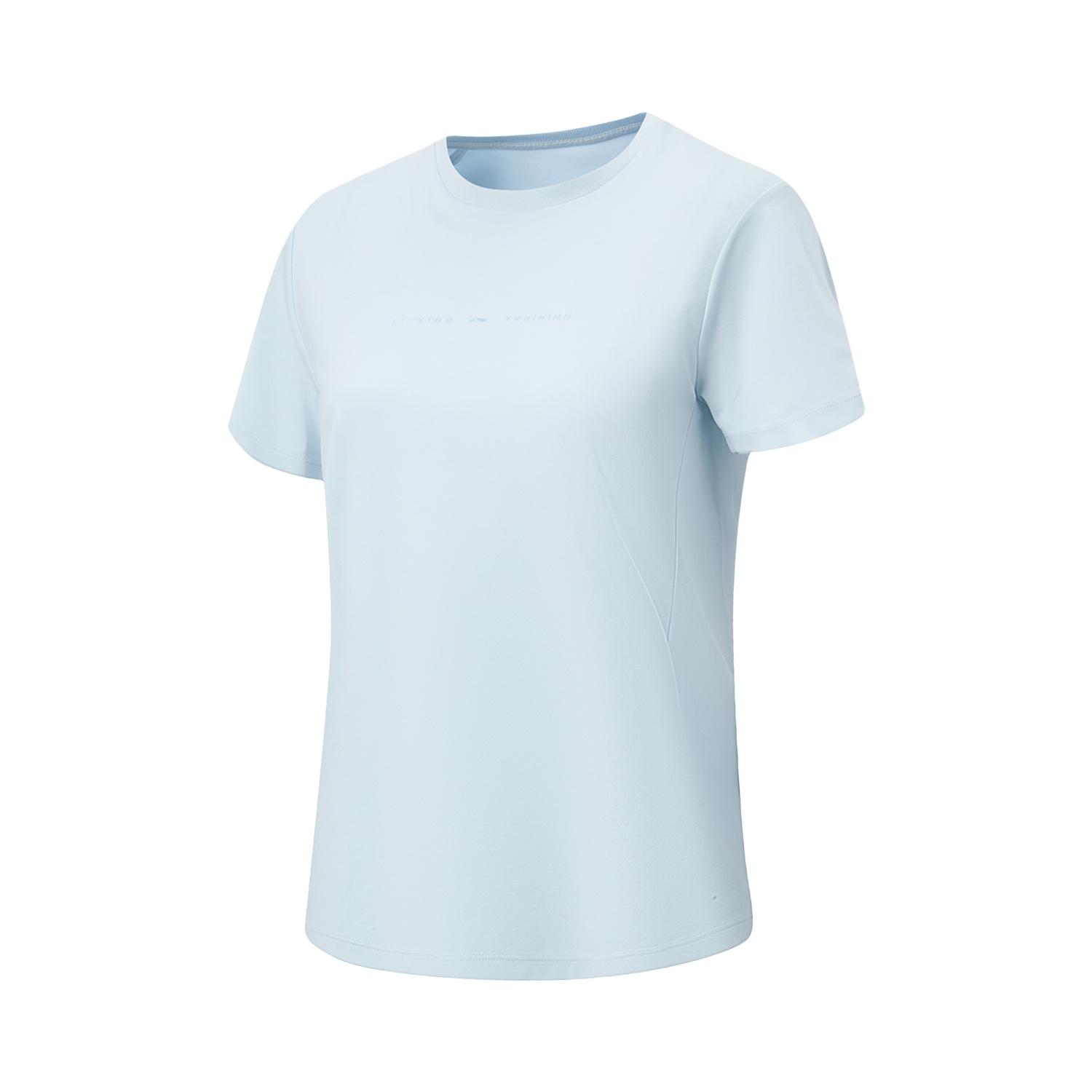 Li-Ning Moisture Wicking Round Neck Logo T-Shirt Women tops ATSW174-6 XL