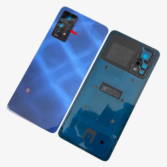 For Xiaomi Redmi Note 11 Pro 5G / 11E Pro Battery Cover Door Rear Glass Housing Back Camera Lens Frame Replacement