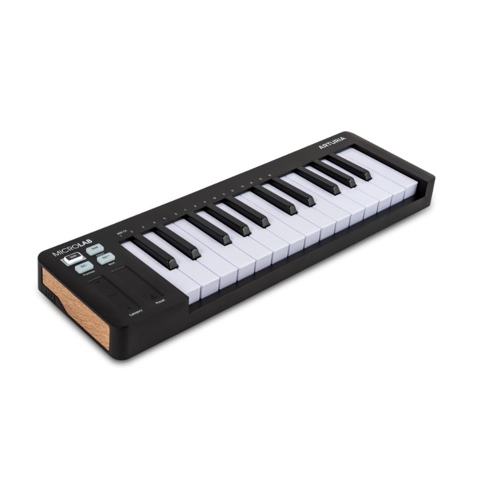 Arturia microlab mk3 black - kompaktowy kontroler midi