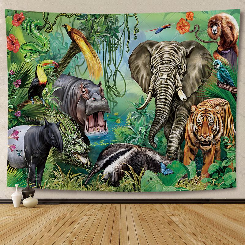 Bohemian Animal Tapestry - Ins Style Mandalay Background Cloth