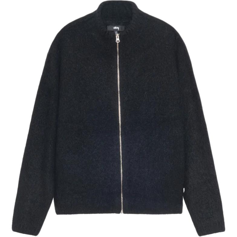 Stussy Full Zip Brushed Merino Sweater 117248