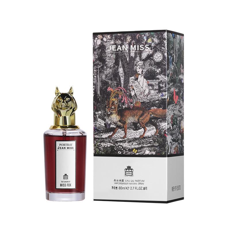 Beast Head Women's Perfume Lasting Fragrance Fox Elk Animal Perfume 80ML
