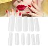 500pcs Long Square Full Coverage False Nail Tips  Artificial Nail Extension Making
