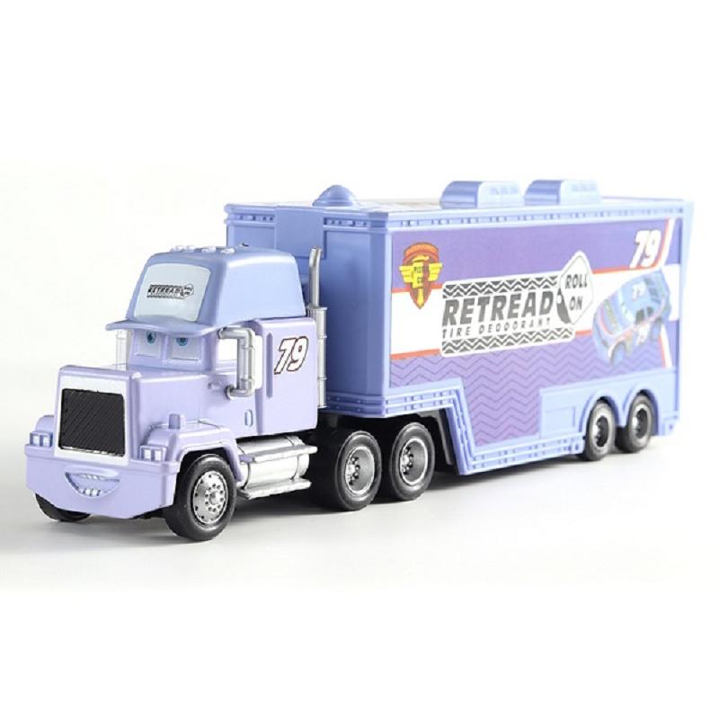 Pixar Cars Truck Model Car Anime Figure Mack Semi-Hauler Rust-eze Racing Toys Children's Birthday Gifts