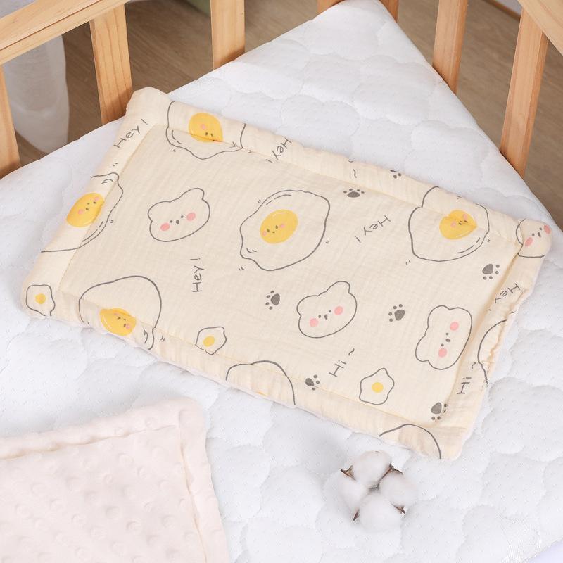 Napping for Newborn Sweat Absorption Breathable Cotton Baby Universal Pillow