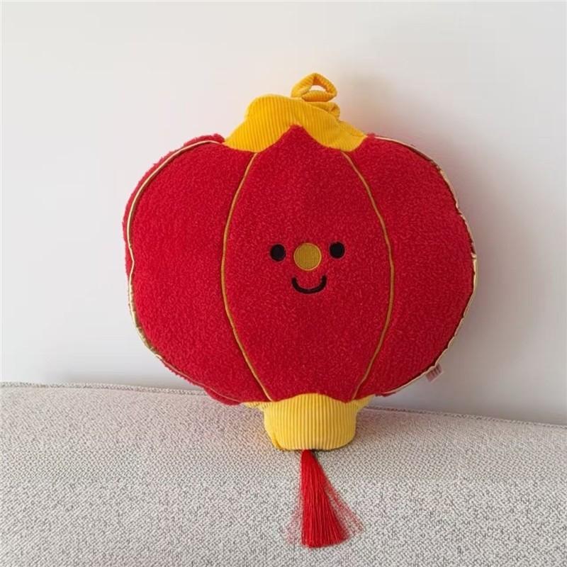 Laternen Tomaten am Stiel Mahjong Plüschpuppe Kissen für Feiertagsdeko und Geschenk