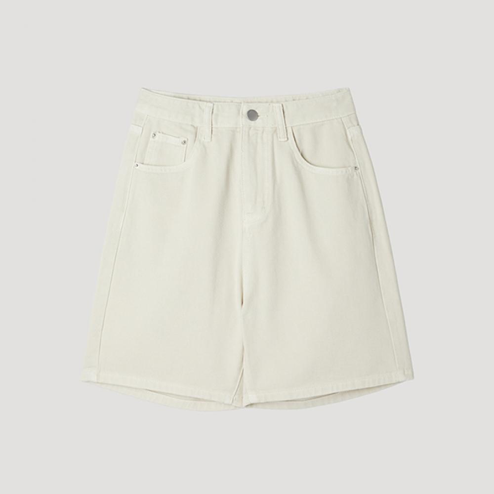 

[shs Miss] Basic Denim Short Pants Samspp22010 Be beige/66