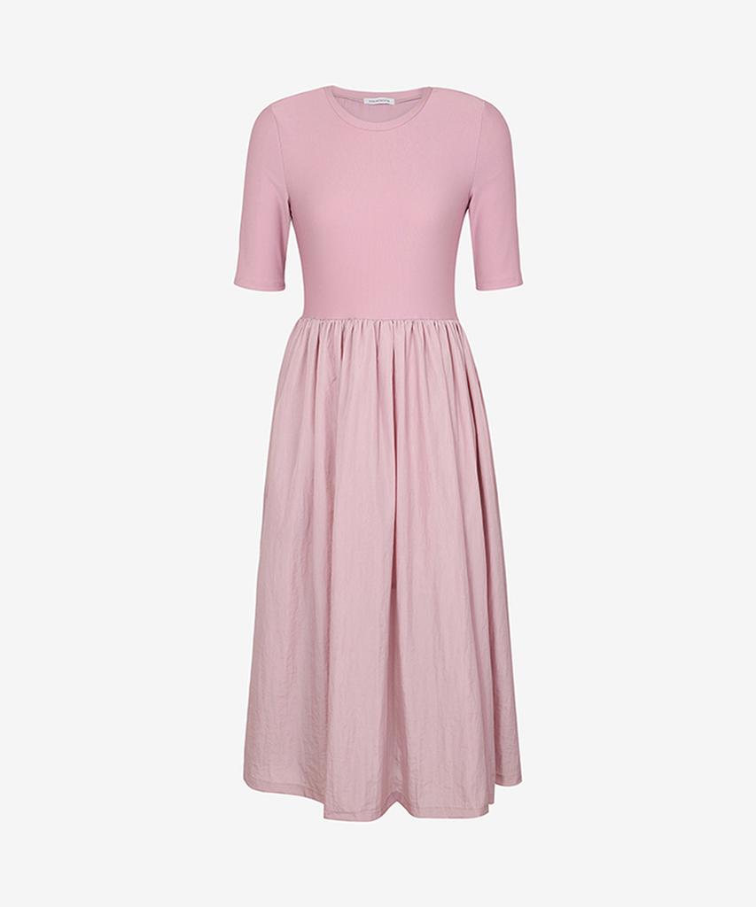 Sekeonseukin Rib Top Ballerina Dress