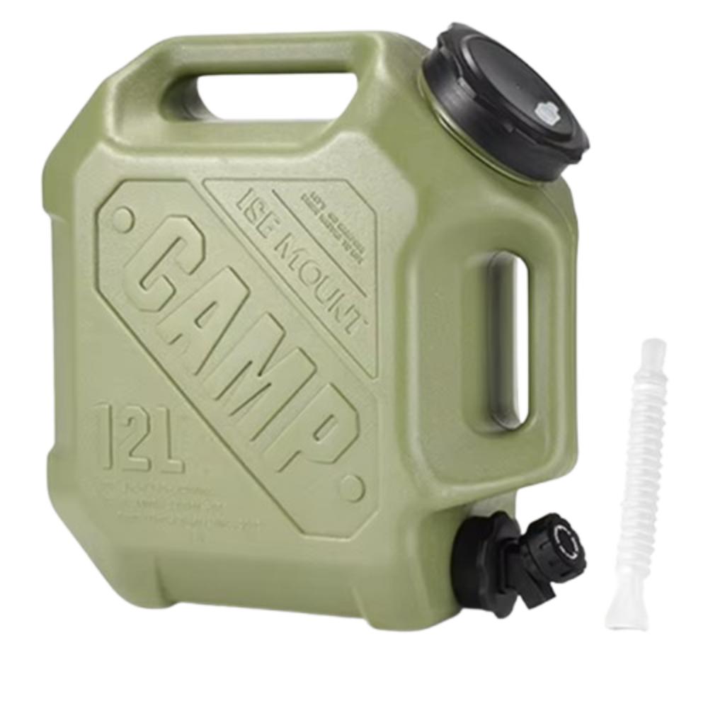 

Портативный контейнер для хранения воды 12 л, емкость для воды для кемпинга, ведро для питья на открытом воздухе, товары для путешествий зелёный