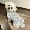Thin Fabric Pet Mesh Vest Bow Design Pet Princess Dress Dog Two Leg Hoodie  Outdoor Walking