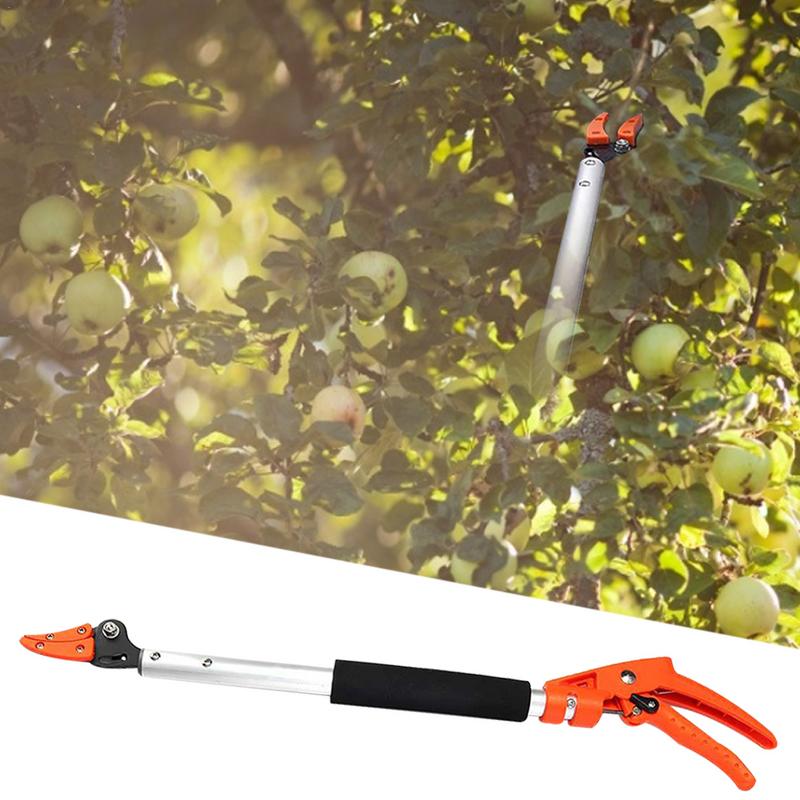 Pole Pruners High Branch Pruning Telescoping Pole Tree Pruner Cut And Hold Fruit Picking Scissors For Trimming Hedges Shrubs