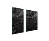TABLA PROTECTORA DE CRISTAL 75x52 NEGRA