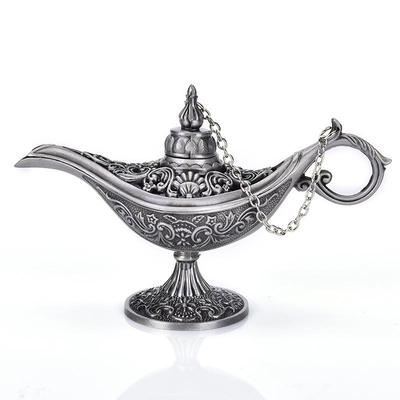 1 Adet Sıcak Aladdin Sihirli Cin Işık Yağ Lambası Tencere Aladdin Lambası Çarpıcı Dekorasyon