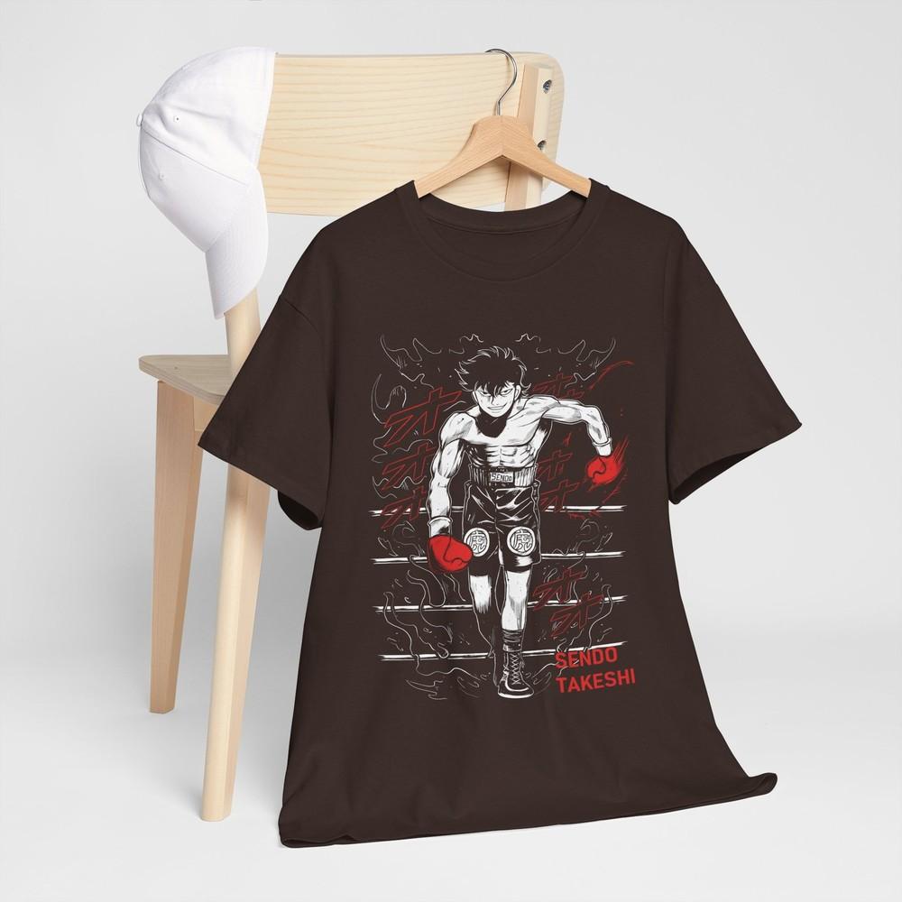 Hajime No Ippo Tshirt Kamogawa Boxing Gym Ippo Makunouchi Kbg Shirt All Size