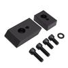 Front Seat Riser Spacer Kit Aluminum Seat Recline Kit Replacement for Jeep Wrangler JL JLU 2018 and Later Fixed 3 4in