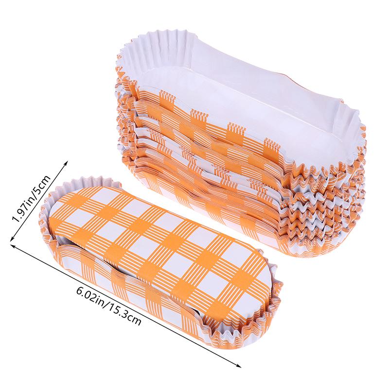 100 Stück Einweg-Muffin-Förmchen Fettabweisende Backförmchen Antihaft-Papier-Backförmchen Bootsform Kuchenpapier Muffin-Förmchen