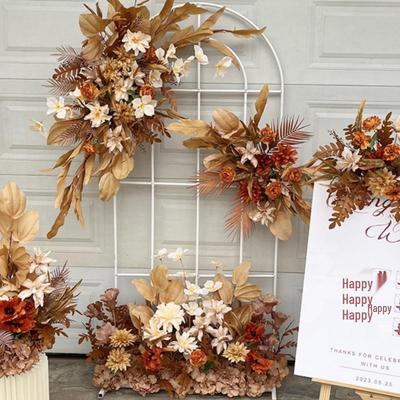 Complete Wedding & Banquet Artificial Flower Set: Ground Rows & Table Decor
