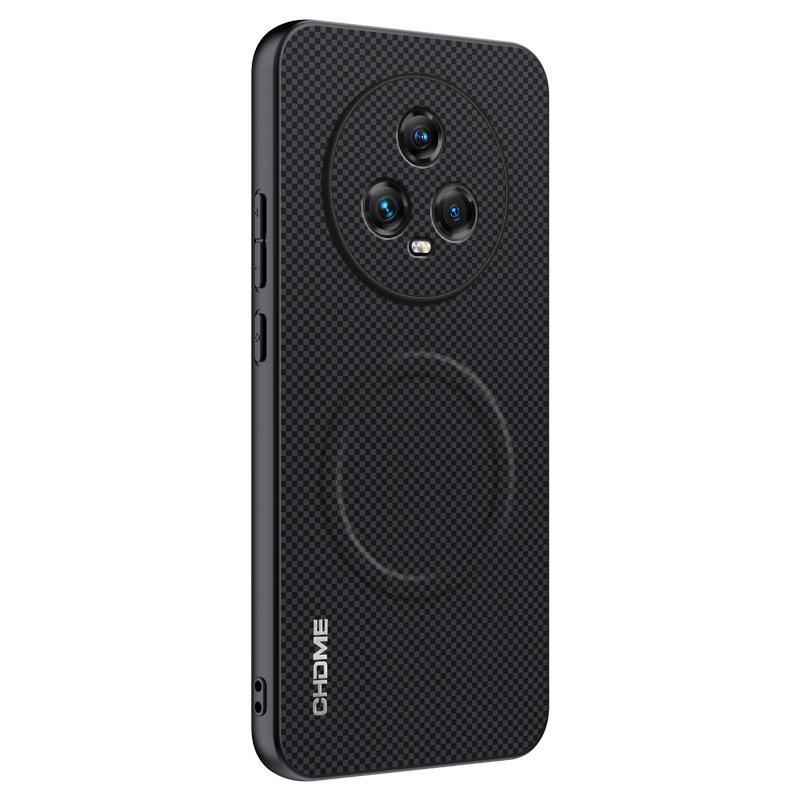 Honor Magic5 Pro Anti-drop Case: High-end Full Coverage, Simple Fashion with Magnetic Buckle and Mark Texture