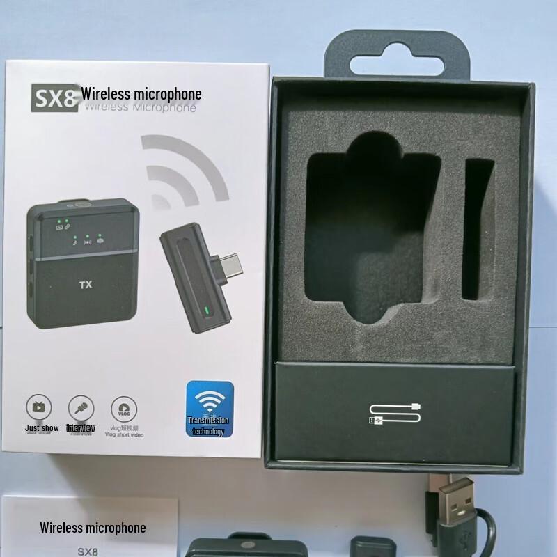 

YIXI SX8 Wireless Lavalier Microphone