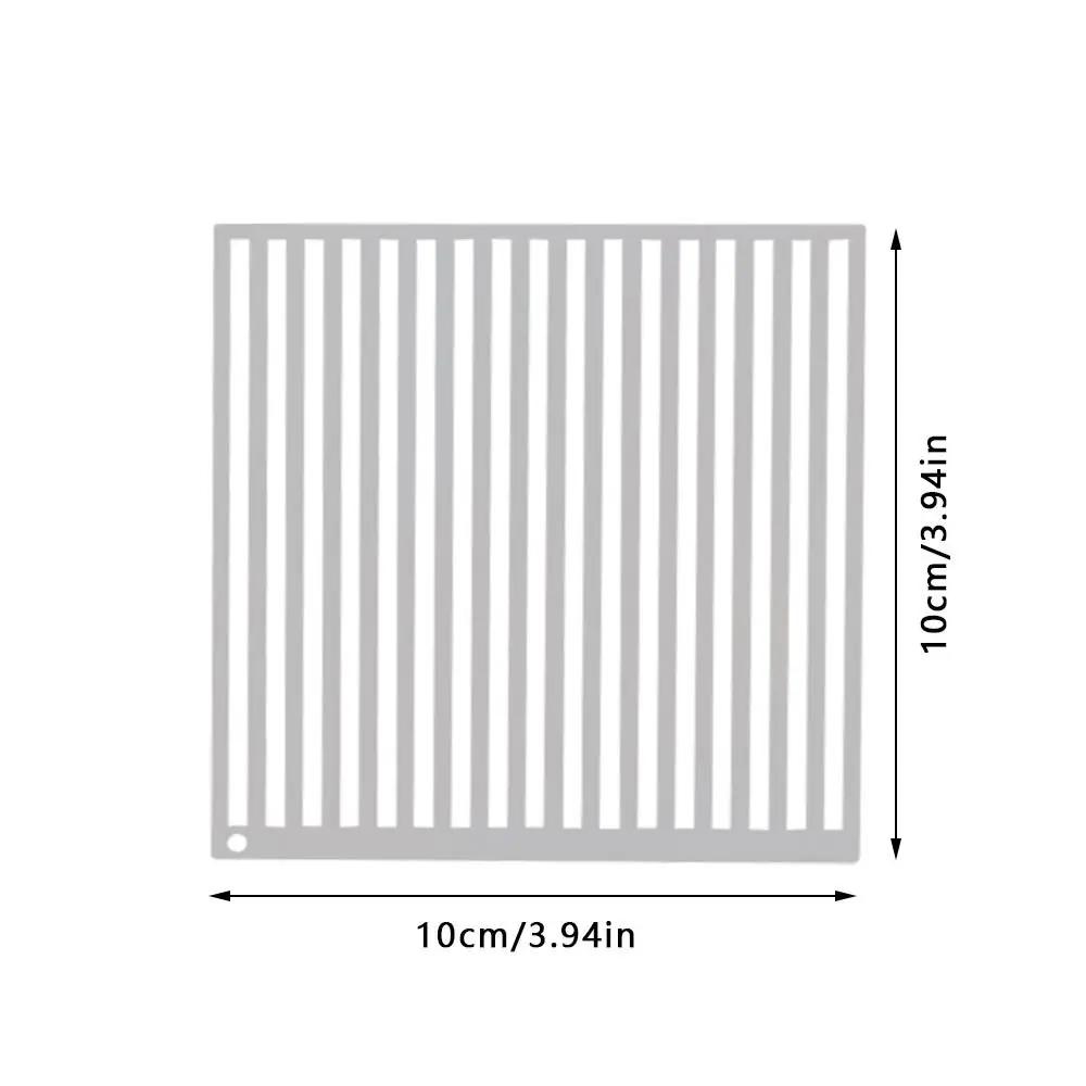 DIY Diamond Painting Ruler Non-Slip Textured Grid Tool Ruler for Diamond Art Ruler Diamond Painting Drill Cross Stitch Ruler