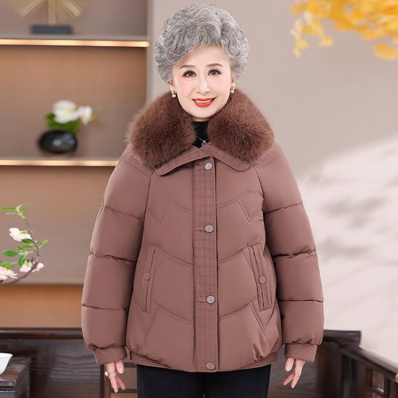 Winterkleidung Samt dicke Baumwolle gepolsterte Jacke kurze Daunen Baumwolle gepolsterte Jacke neue Oberbekleidung
