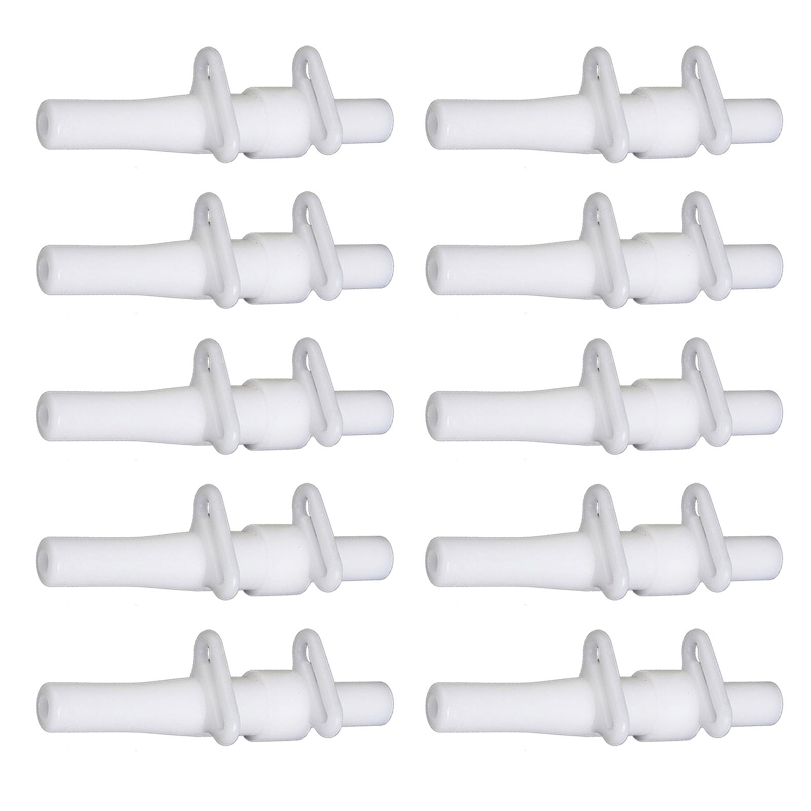 

10lots Tent Feet Corner Center Connectors Pipe Light weight Tent Connectors for Outdoor Camping Tent 6