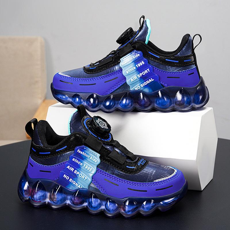 

New Anti-skid Leather Kids Sneakers for 5-16Years Girls Casual Walking Footwear Non Slip Children Boys Sport Running Sneaker 38